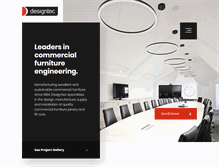 Tablet Screenshot of designtec.com.au